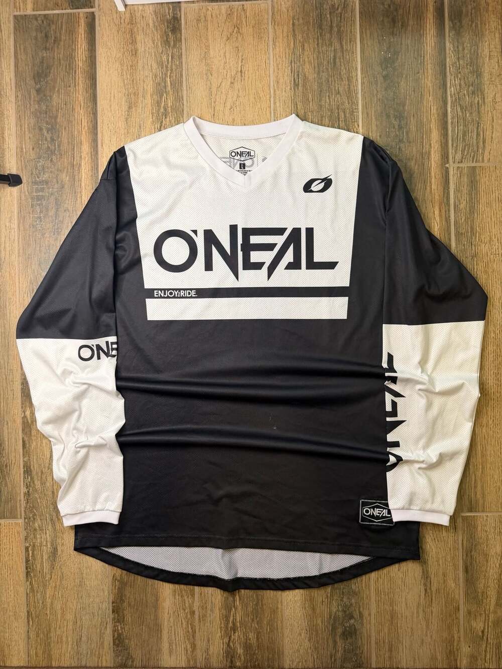 O'Neal Element Motocross Jersey Size L Black White